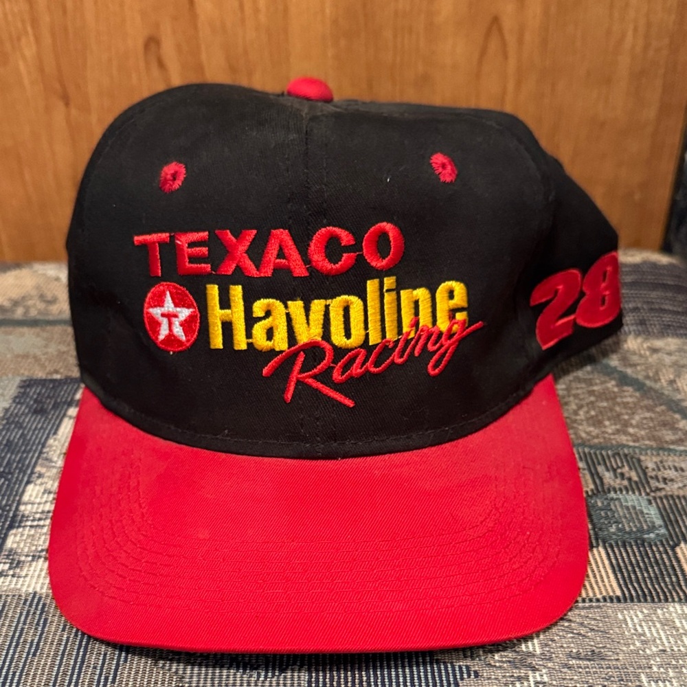 Texaco Havoline Racing Black and Red Cap